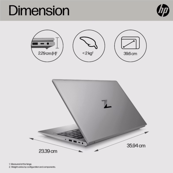 HP ZBook Power 39.6 cm (15.6) G9 Mobile Workstation PC - Image 6