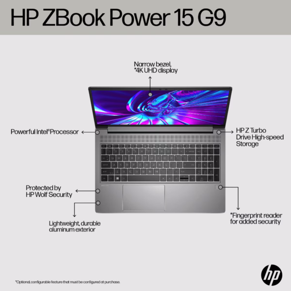 HP ZBook Power 39.6 cm (15.6) G9 Mobile Workstation PC - Image 7